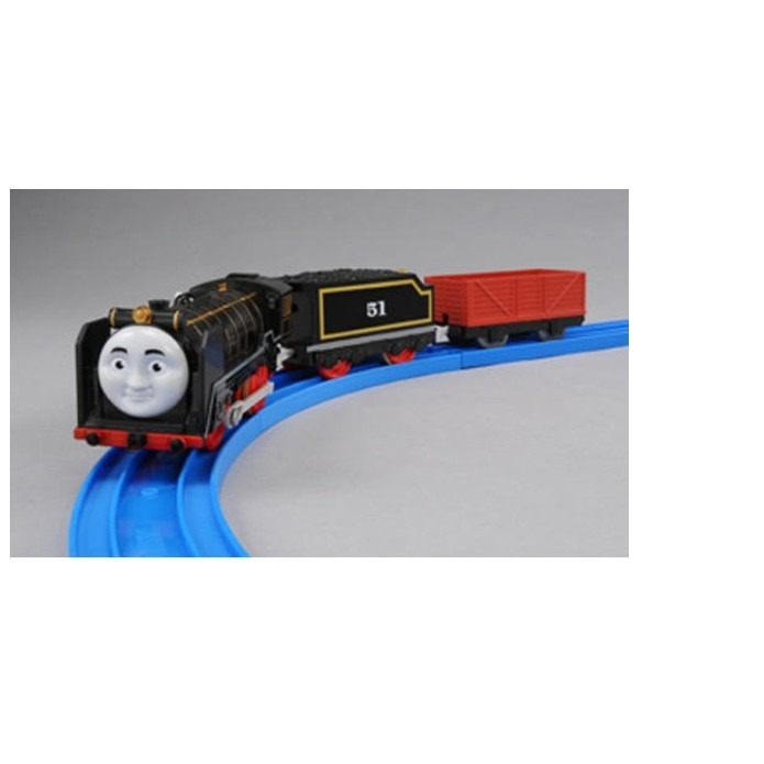 《HT》純日貨 多美 Plarail 鐵道王國火車 湯瑪士小火車 OT-04 會說話湯瑪士電動軌道火車希洛495604-細節圖4