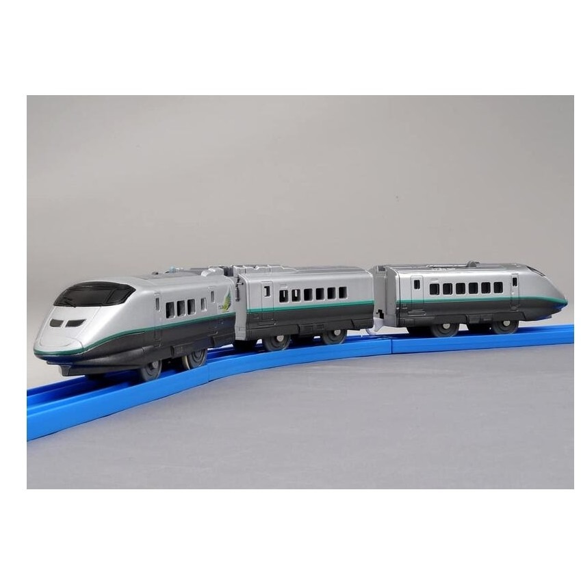 《HT》純日貨 多美 Plarail 鐵道王國火車S-06 E3系 新幹線 翼 3輛編成 連結火車 811725-細節圖5