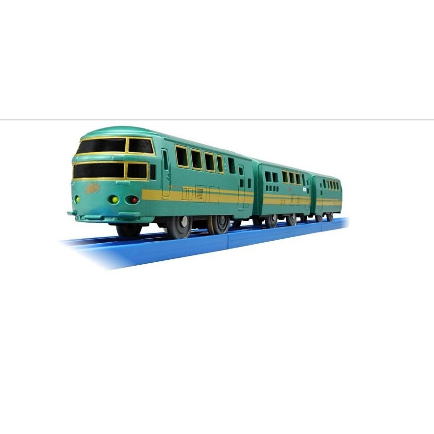 《HT》純日貨 多美 Plarail 鐵道王國火車S-21電車九州湯布院之森列車客車 838326-細節圖2
