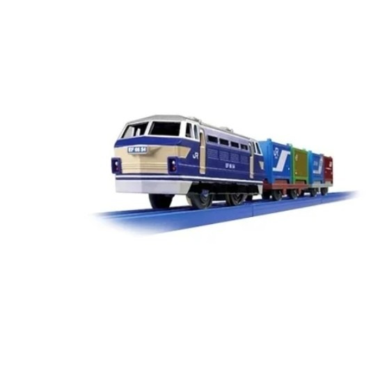 《HT》純日貨多美 Plarail 鐵道王國火車S-60 EF55電氣機火車 733614-細節圖3