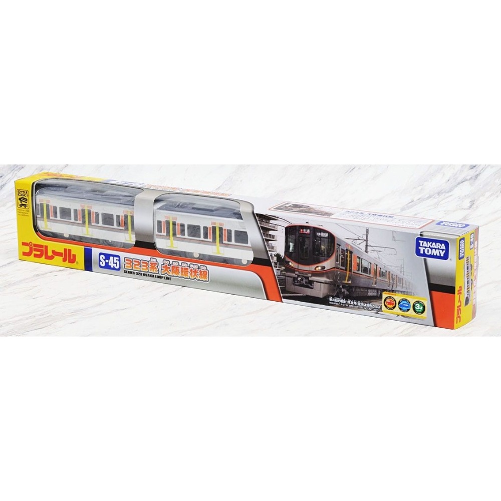 《HT》純日貨 多美 Plarail 鐵道王國小火車 S-45系 323大阪環線 869078-細節圖4