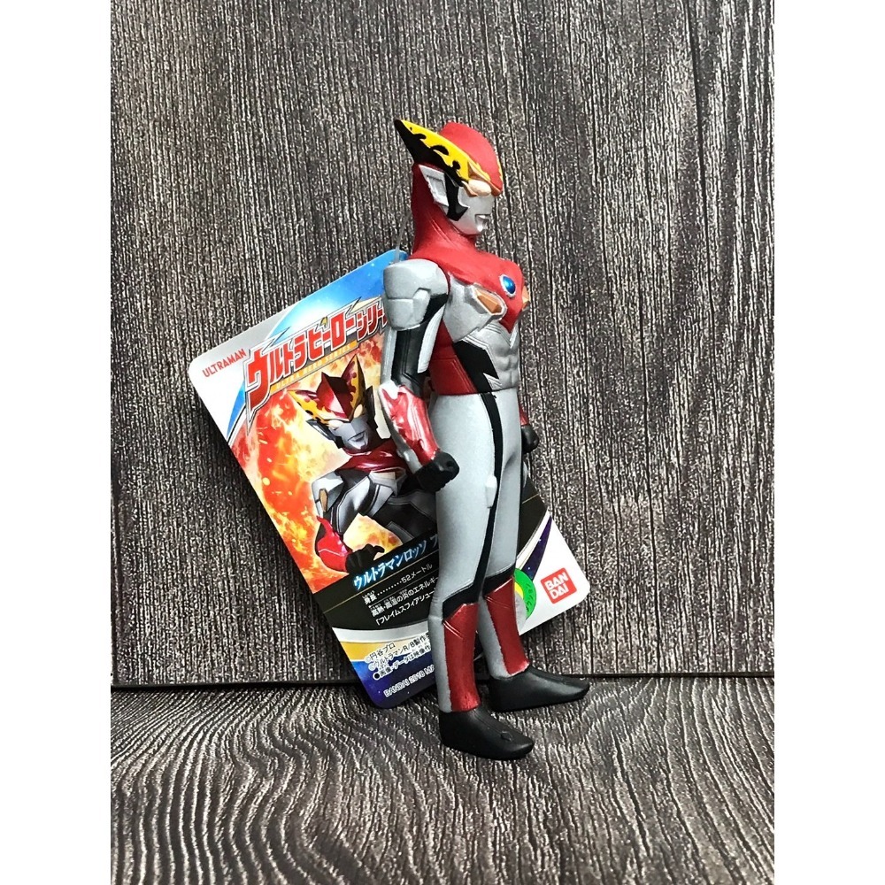 《HT》純日貨 BANDAI 軟膠 超人力霸王 #54 羅索 火型態 236627-細節圖2