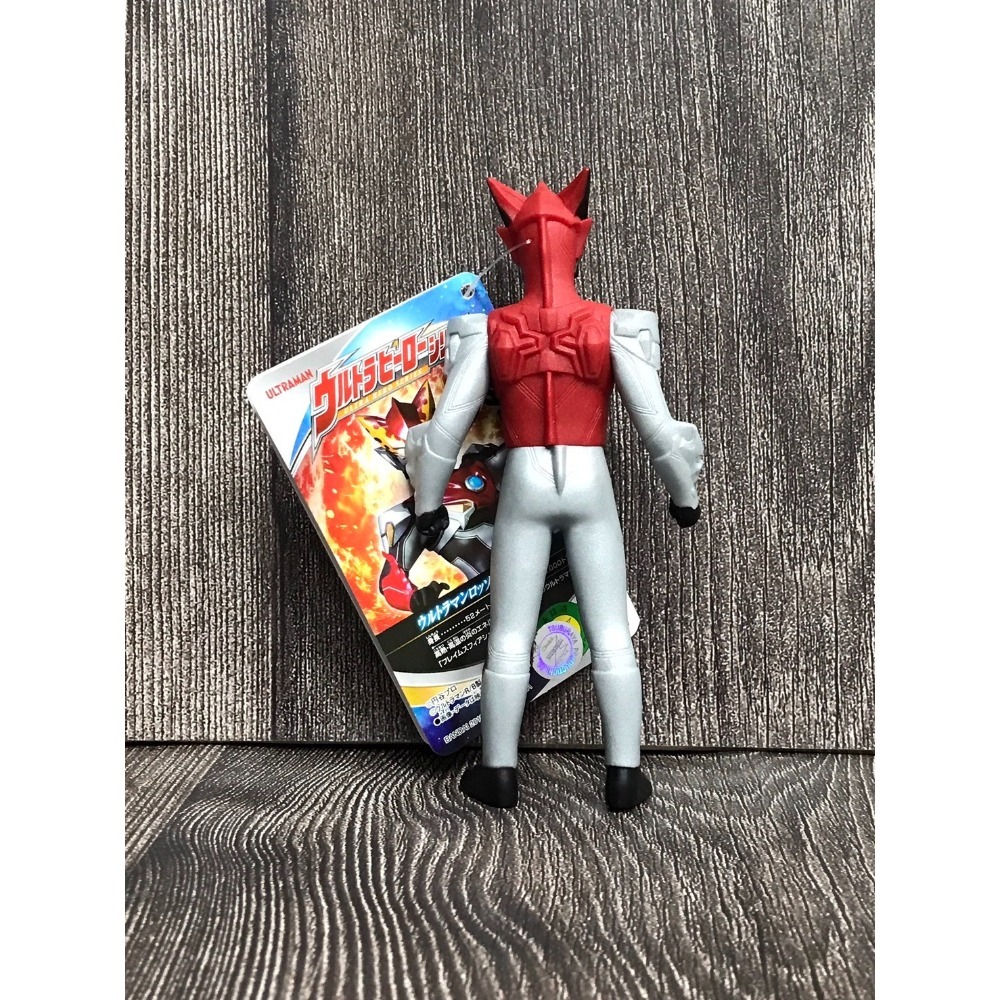 《HT》純日貨 BANDAI 軟膠 超人力霸王 #54 羅索 火型態 236627-細節圖4