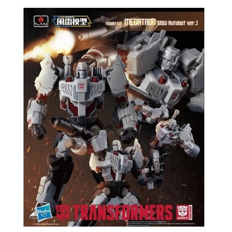 《HT》千值練 Flame Toys 風雷模型 變形金剛 密卡登 IDW模式 組裝模型 512353-細節圖5