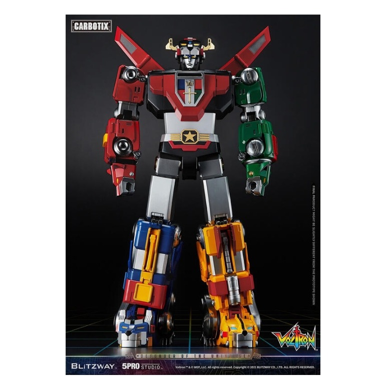 《HT》BLITZWAY 5PRO Voltron 聖戰士 五獅合體 百獸王合金可動完成品 479531-細節圖3