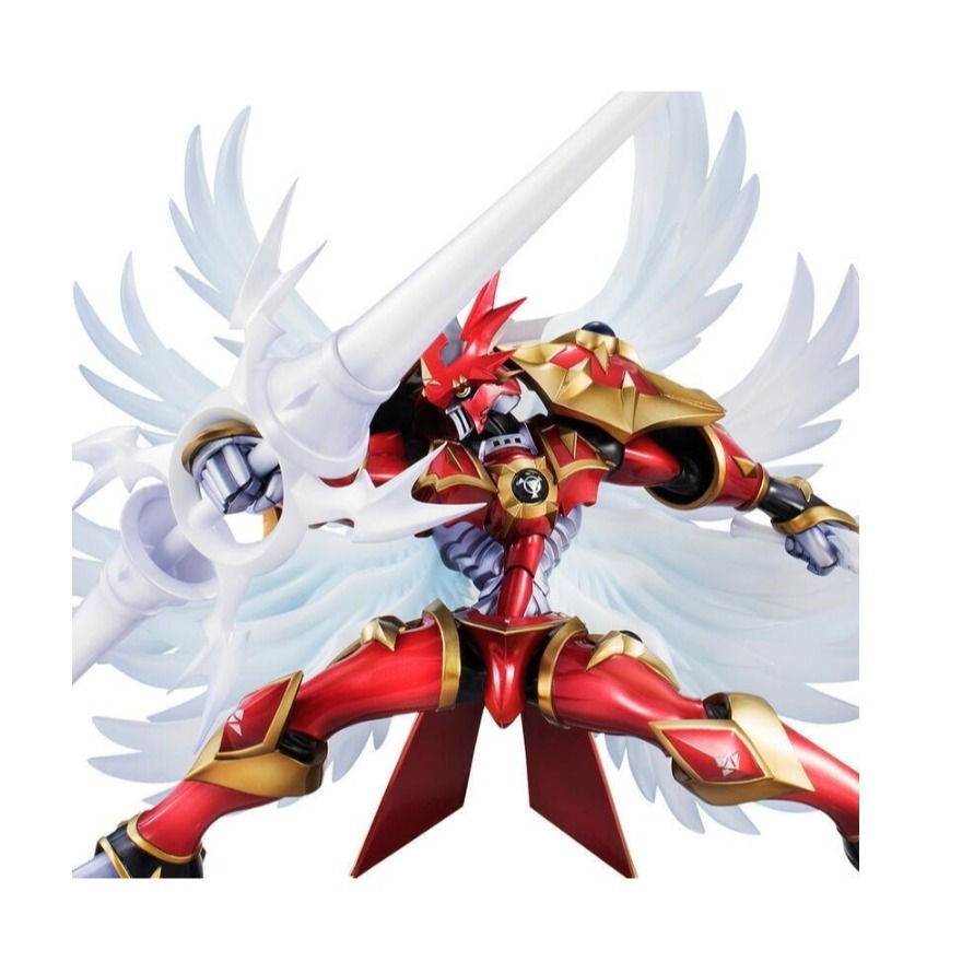 《HT》PVC 完成品 G.E.M 數碼獸馴獸師 紅蓮騎士獸:真紅蓮型態 830372-細節圖4