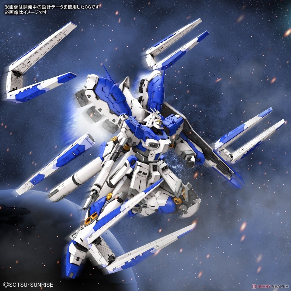 《HT》BANDAI 模型 RG #36 1/144 RX-93 ν2 Hi-Nu 鋼彈 海牛 5061915-細節圖8