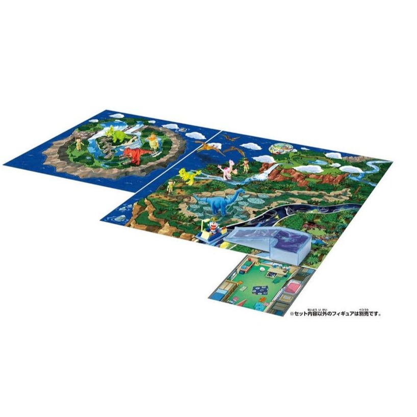 《HT》 ANIA TAKARA TOMY 多美動物用時光機去吧！新恐龍島遊玩地圖電影多啦A夢：大雄之新恐龍153832-細節圖4