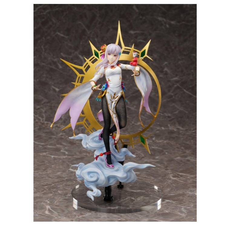 《HT》現貨 F:NEX Re:從零開始的異世界生活 愛蜜莉雅 旗袍Ver 1/7 PVC 完成品 957482-細節圖3