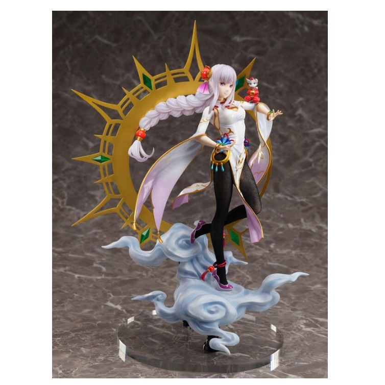 《HT》現貨 F:NEX Re:從零開始的異世界生活 愛蜜莉雅 旗袍Ver 1/7 PVC 完成品 957482-細節圖5