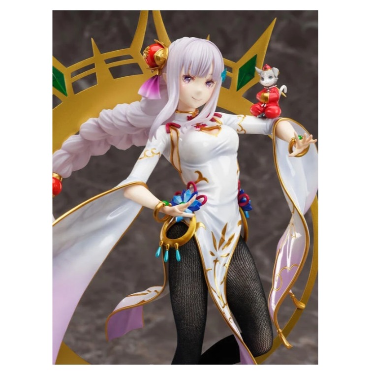 《HT》現貨 F:NEX Re:從零開始的異世界生活 愛蜜莉雅 旗袍Ver 1/7 PVC 完成品 957482-細節圖6