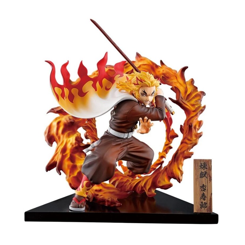 《HT》Banpresto 一番賞 鬼滅之刃 黎明時刀仍緊握 最後賞 Last One 煉獄信壽郎 炎柱 598974-細節圖3