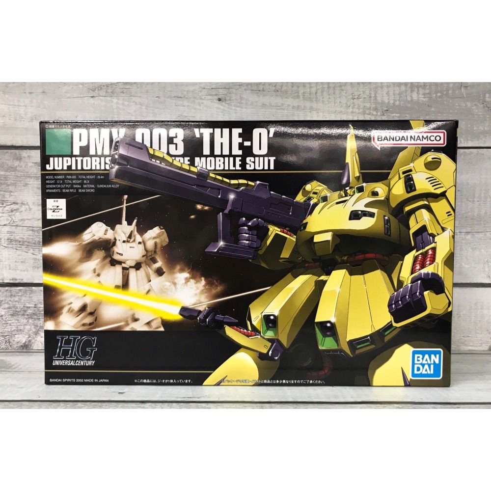 《HT》BANDAI 模型 HGUC #036 1/144 PMX-003 THE-O 吉歐 里歐 5059568-細節圖6
