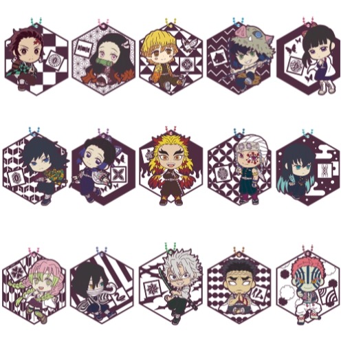 《HT》一番賞 鬼滅之刃 不會被破壞的心以及刀前進吧 H賞 吊飾 I賞 資料夾貼紙套組 J賞 吊飾 598745-細節圖6