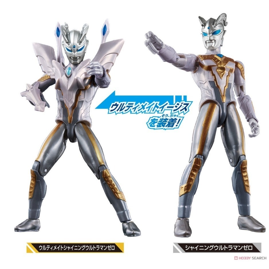 《HT》現貨 BANDAI 超人力霸王 終極光輝 超人力霸王 傑洛 可動公仔 872979-細節圖5