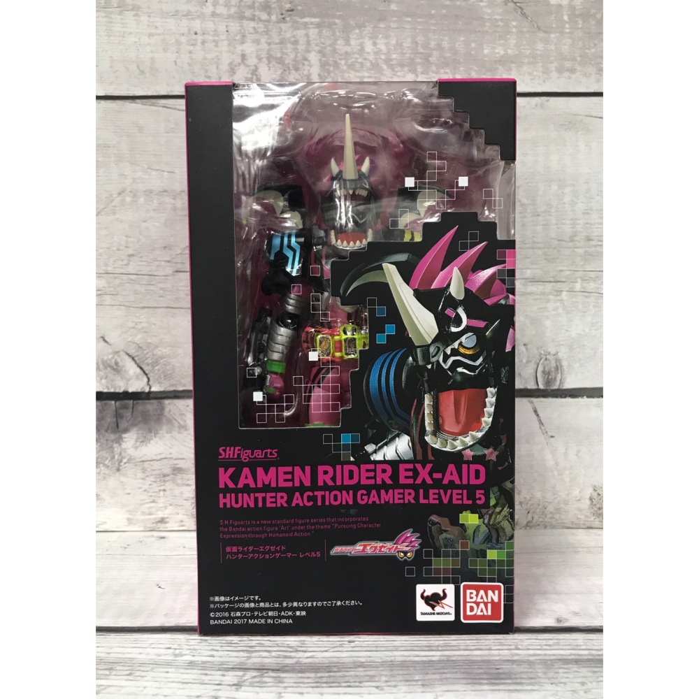 《HT》純日貨 SHF 假面騎士Ex-Aid 狩獵動作玩家 Level5 148180-細節圖4