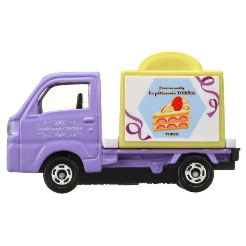 《HT》TOMICA 多美小汽車 #27 新車貼 速霸陸 SAMBAR CAKE TRUCK蛋糕車 228431-細節圖2