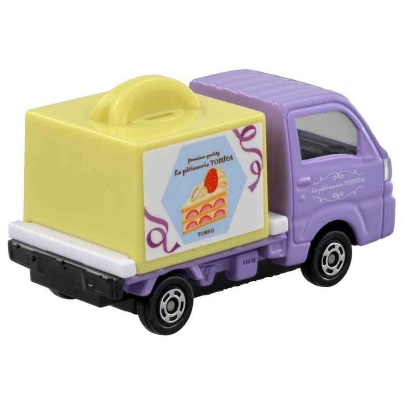 《HT》TOMICA 多美小汽車 #27 新車貼 速霸陸 SAMBAR CAKE TRUCK蛋糕車 228431-細節圖3