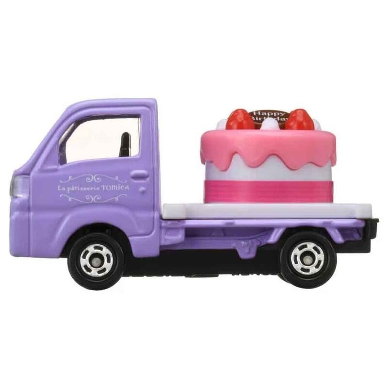 《HT》TOMICA 多美小汽車 #27 速霸陸 SAMBAR CAKE TRUCK蛋糕車 228431-細節圖5