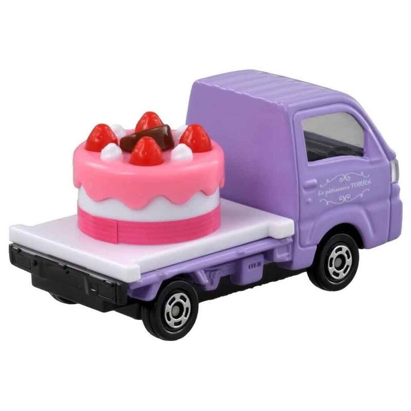 《HT》TOMICA 多美小汽車 #27 速霸陸 SAMBAR CAKE TRUCK蛋糕車 228431-細節圖6