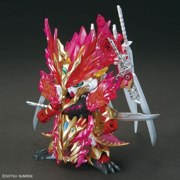 《HT》模型 BANDAI SD鋼彈世界 群英集 孫權異端鋼彈 赫炎翔虎 5064010-細節圖6