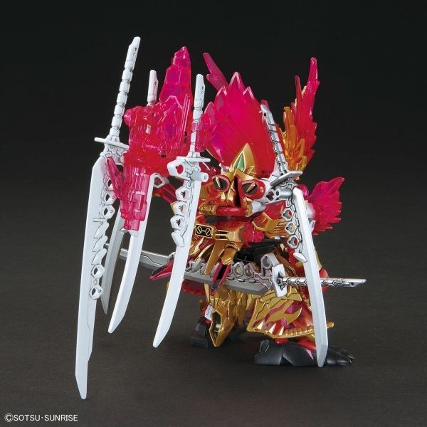 《HT》模型 BANDAI SD鋼彈世界 群英集 孫權異端鋼彈 赫炎翔虎 5064010-細節圖7