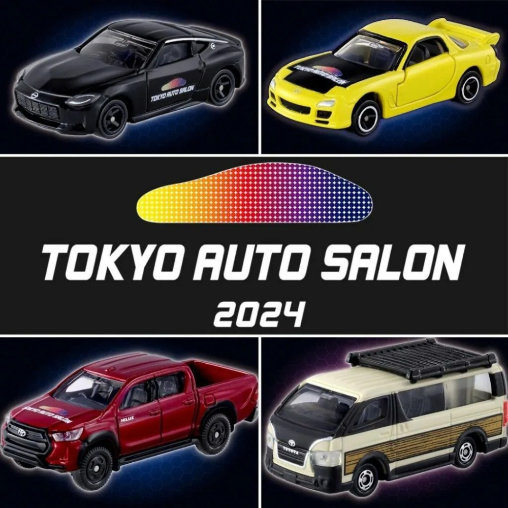 《HT》TOMICA 多美小汽車 特殊系列 2024 東京移動車展 限定 豐田 Hilux 916901-細節圖4
