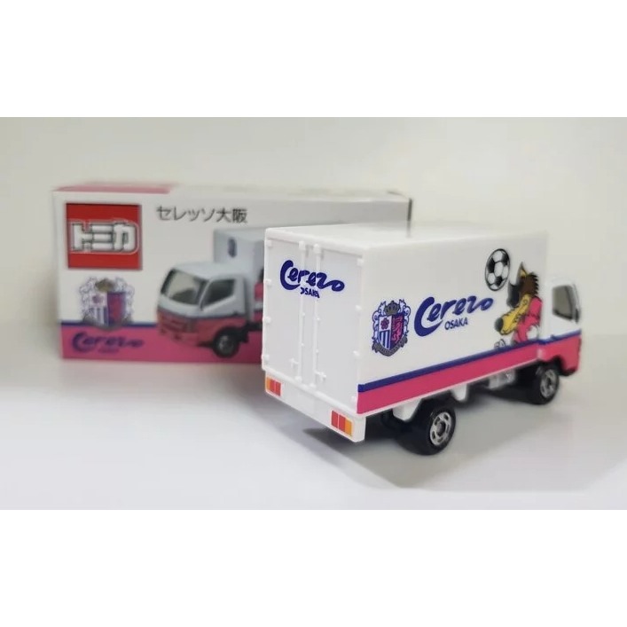 《HT》TOMICA 多美小汽車 特殊系列 日本限定 大阪櫻花 足球隊 HINO 貨車 623264-細節圖3