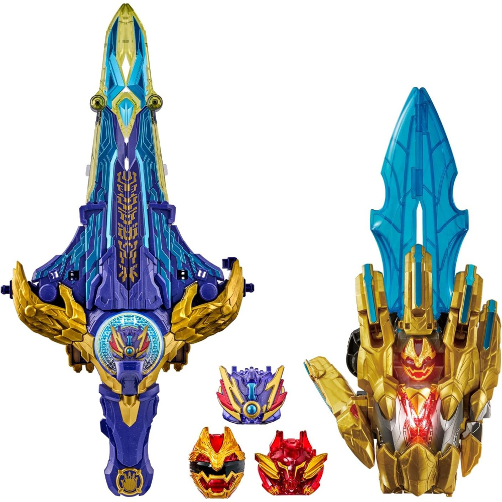 《HT》BANDAI 戰隊 第一戰隊 DX 龍特加之劍&特加之劍 最強第一套組 903106-細節圖2