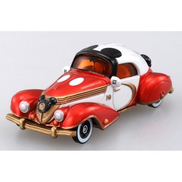 《HT》TOMICA 多美小汽車 迪士尼系列 夢幻之星III 10週年紀念款 米奇老爺車附鑰匙 115748-細節圖3