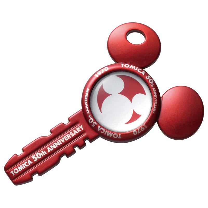 《HT》TOMICA 多美小汽車 迪士尼系列 夢幻之星III 50週年紀念款 米奇老爺車附鑰匙 165378-細節圖3