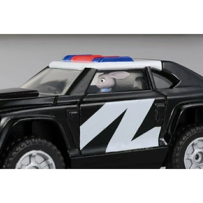 《HT》TOMICA 多美小汽車 迪士尼系列 動物方程市 茱蒂 巡邏車 警車 856443-細節圖4