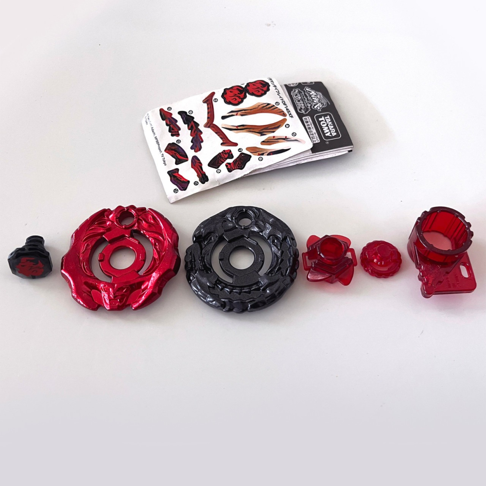 《HT》TAKARA TOMY 戰鬥陀螺 鋼鐵奇兵 ZEROG 零式 限定 爆炎神武士 DF145XF 46475-細節圖2