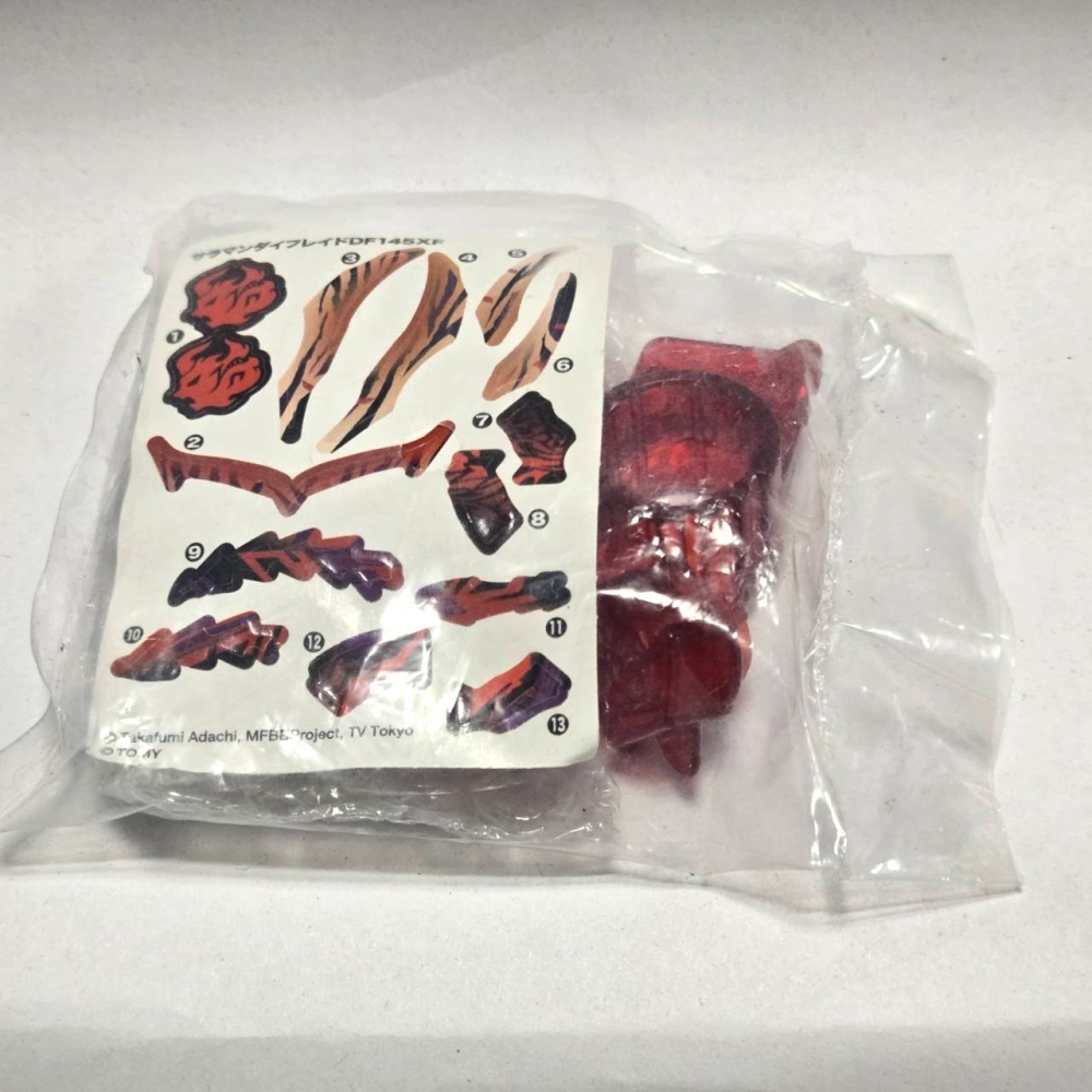 《HT》TAKARA TOMY 戰鬥陀螺 鋼鐵奇兵 ZEROG 零式 限定 爆炎神武士 DF145XF 46475-細節圖4