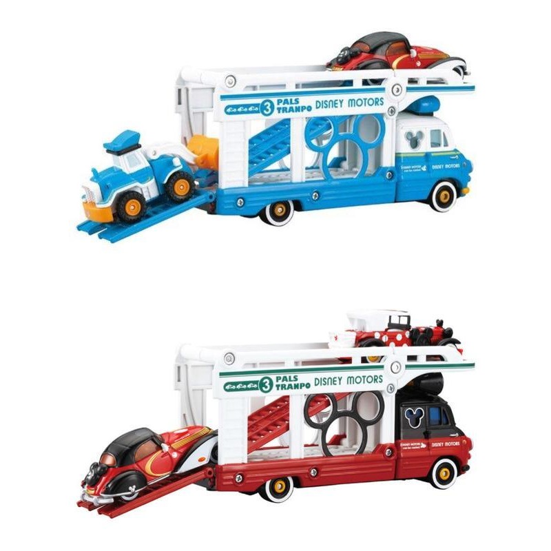 《HT》TOMICA 多美小汽車 迪士尼系列 運輸車 米奇+唐老鴨 兩台合購 115724 116530-細節圖2