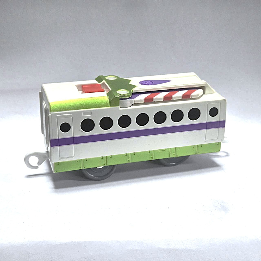 《HT》TAKARA TOMY 多美 Plarail 鐵道王國火車 巴斯光年星際指揮列車 中間車 876625-細節圖2