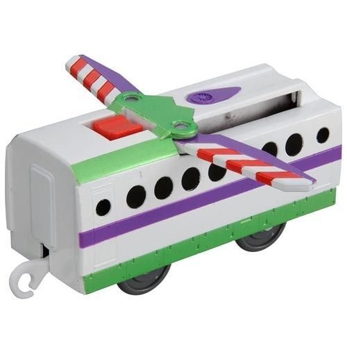 《HT》TAKARA TOMY 多美 Plarail 鐵道王國火車 巴斯光年星際指揮列車 中間車 876625-細節圖3