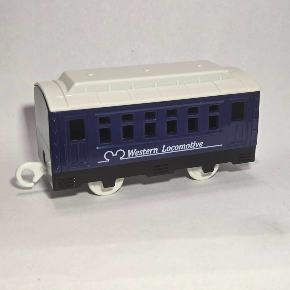 《HT》TAKARA TOMY 多美 Plarail 鐵道王國火車 米奇夢幻蒸汽機關火車 中間車 876618-細節圖2