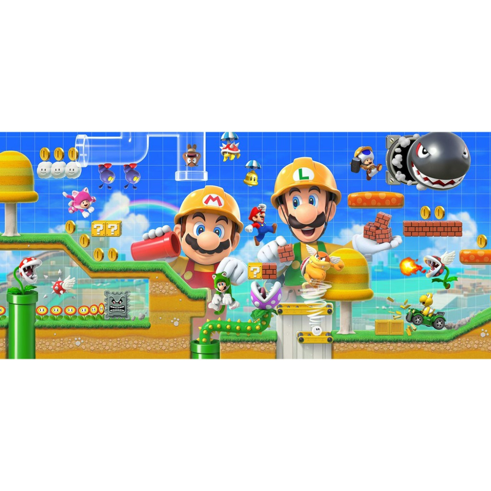 🌜哈哈🌛NS SWITCH全新現貨✨瑪利歐創作家2✨Mario Maker 製作大師 繁體中文版遊戲片-下標24H內寄送-細節圖3