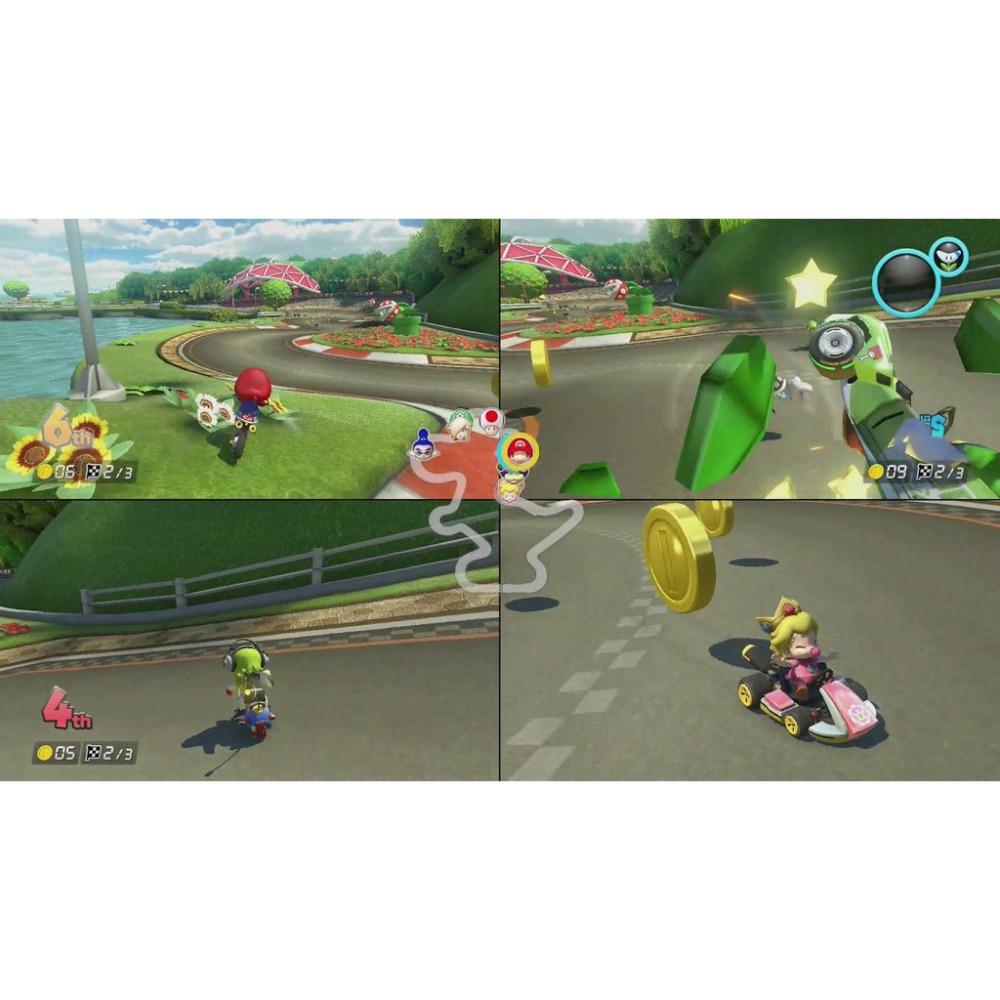🌜哈哈🌛NS SWITCH 瑪利歐賽車8 豪華版 繁體中文版 Mario Kart 8 遊戲片 新增賽道通行證 賽車8-細節圖5
