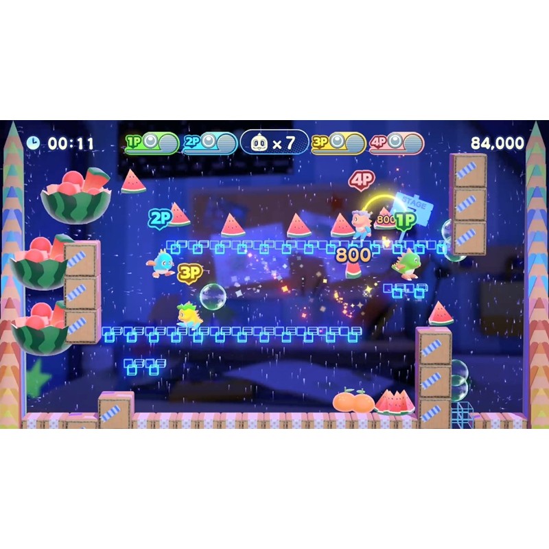 🌜哈哈🌛SWITCH 全新現貨 泡泡龍4伙伴 繁體中文版遊戲片 泡泡龍 泡泡龍 4 夥伴 多人遊戲 NS SWITCH-細節圖4