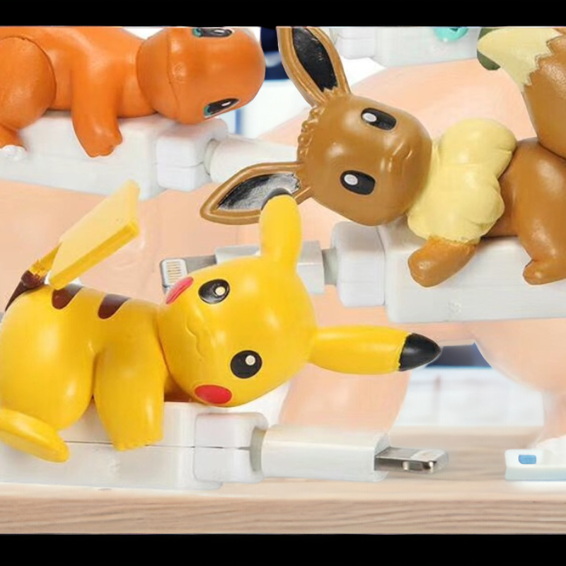 🌜哈哈🌛寶可夢 盲盒公仔 6款一組 生活擺件 扭蛋 公仔 皮卡丘 耿鬼 伊布-細節圖2