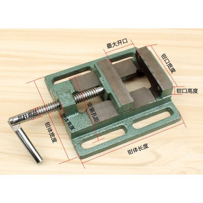 2.5吋美式平口鉗 耐敲 耐打 堅固耐用 鑄鐵材 桌虎鉗 台虎鉗 台鉗 夾鉗 供應-細節圖3