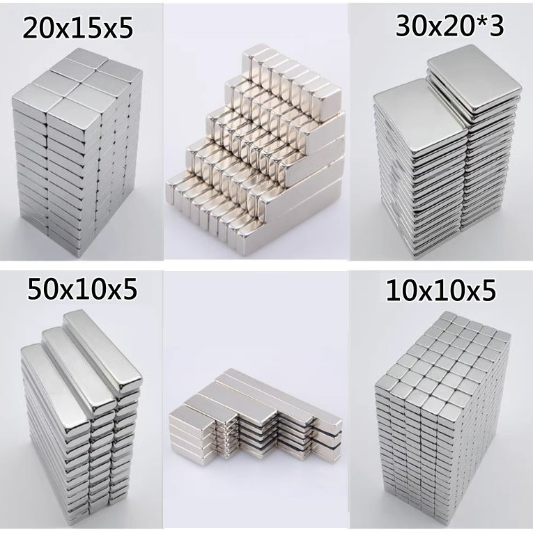 強磁 方形長度5mm~20mm 釹鐵硼 強力磁鐵 磁棒 磁鐵 磁板 磁條 掛勾 磁圖釘 釹鐵硼強磁 打撈強磁-細節圖7
