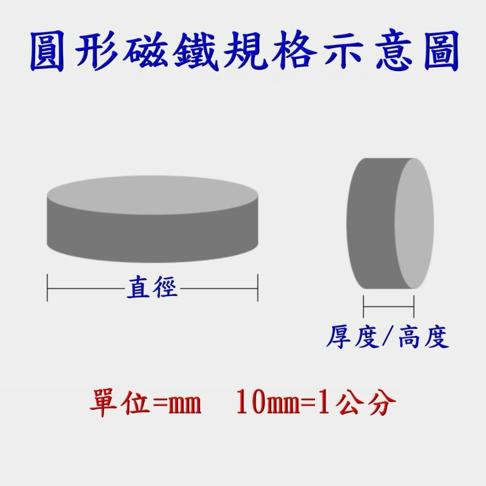 強磁 圓形有孔直徑8mm~20mm 釹鐵硼 強力磁鐵 磁棒 磁鐵 磁板 磁條 掛勾 磁圖釘 釹鐵硼強磁 打撈強磁-細節圖2