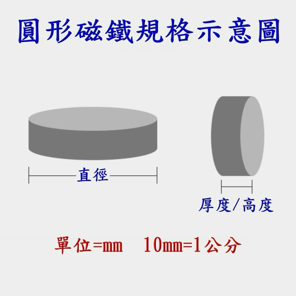 強磁 圓形有孔直徑22mm~100mm 釹鐵硼 強力磁鐵 磁棒 磁鐵 磁板 磁條 掛勾 磁圖釘 釹鐵硼強磁 打撈強磁-細節圖2