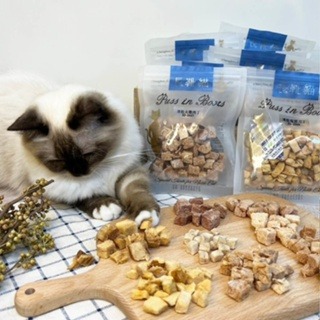 🐶GuoShi寵物🐱 長靴貓 貓凍乾 凍乾 貓零食 貓用純肉凍乾丁 雞肉凍乾 凍乾零食 鮪魚凍乾-細節圖2