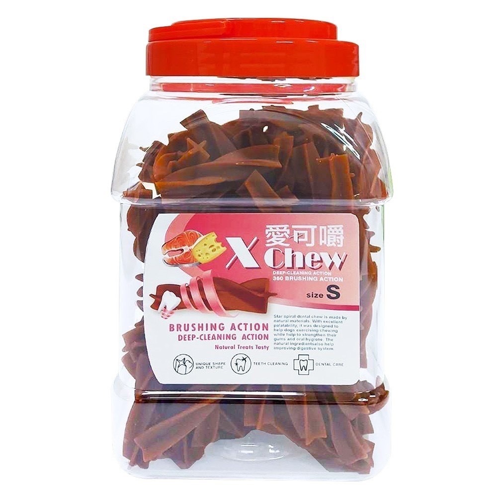 🐶GuoShi寵物🐱【買就送】X Chew 愛可嚼 潔牙骨 潔牙棒 桶裝 700g 寵物潔牙骨 潔牙骨 狗狗零食-細節圖5