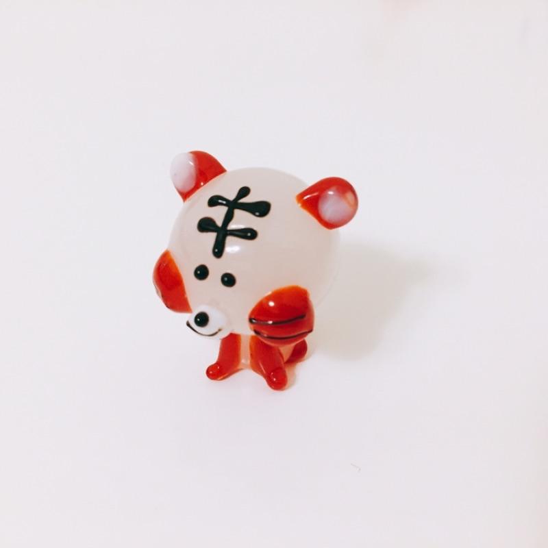 (最後現貨)玻璃製 小虎王 老虎 純手工燒製 小動物系列 琉璃 迷你 ZOO-細節圖4