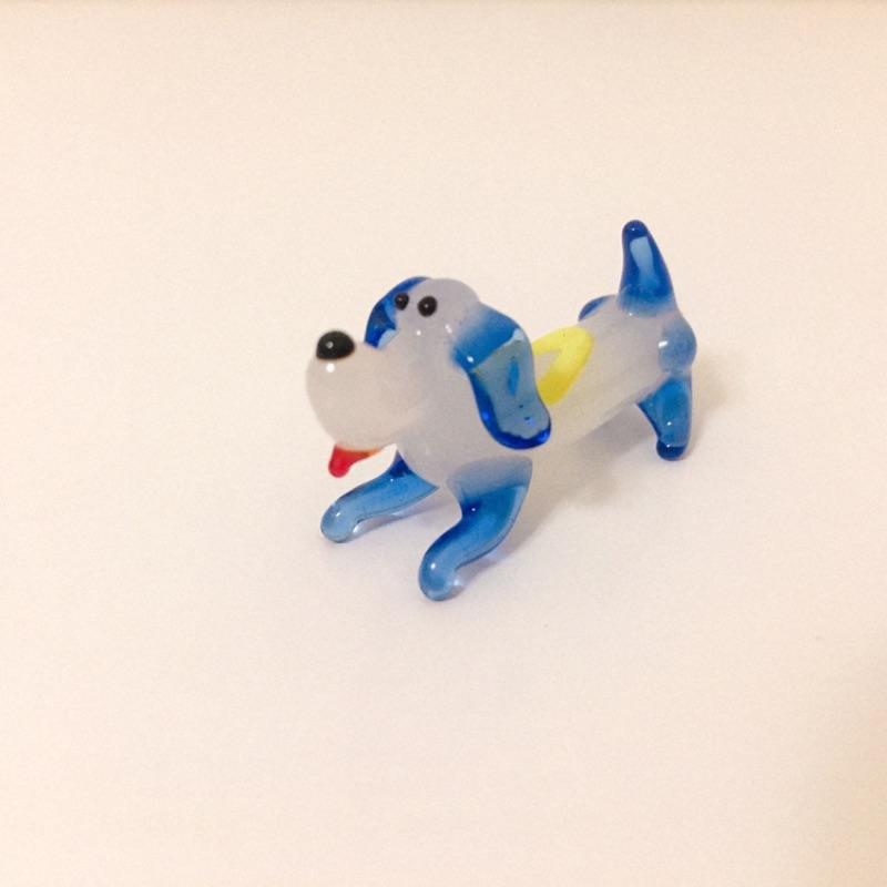（最後現貨）玻璃製 臘腸狗 狗狗 筷架 純手工燒製小動物系列 琉璃 迷你 ZOO-細節圖8